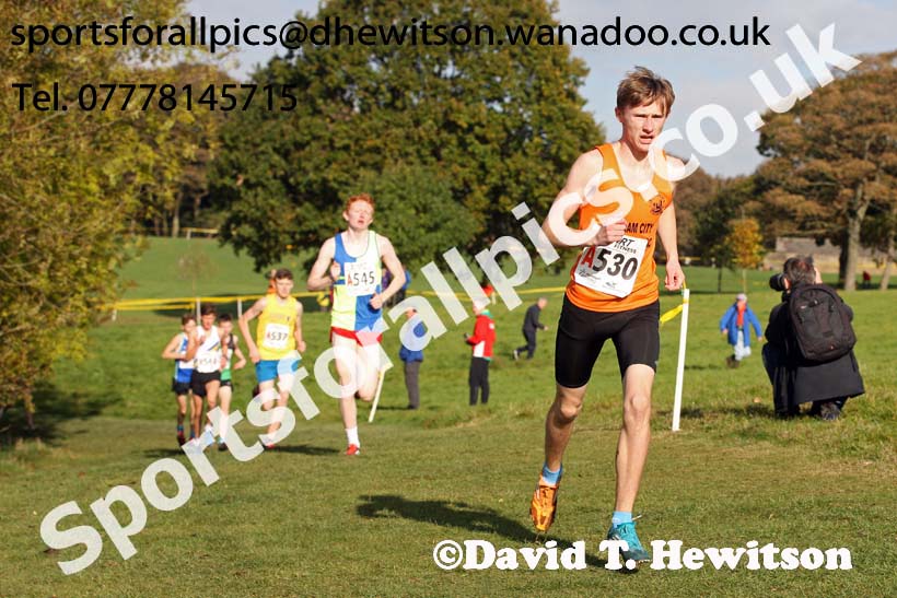 Mens under-17s Northern Cross Country Relays. Photo: David T. Hewitson/Sports for All Pics